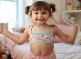 女儿童内衣内裤，儿童女孩内衣裤