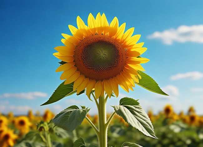 一颗向日葵的故事，一颗向日葵的故事图片