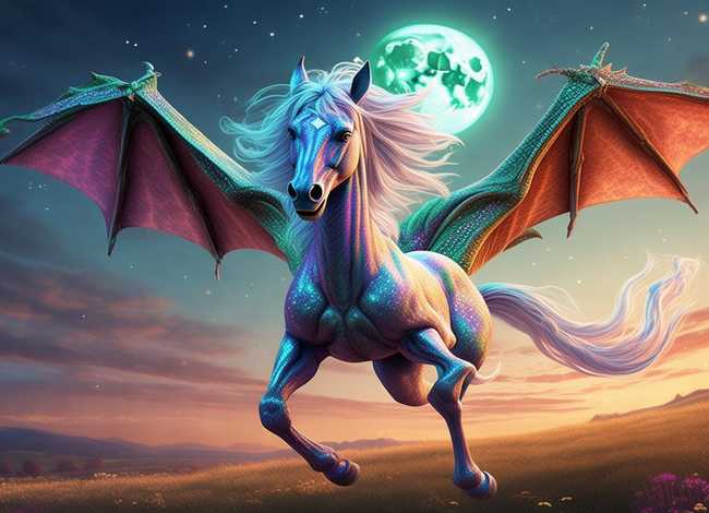 儿童睡前故事飞马；飞龙睡前故事文字版