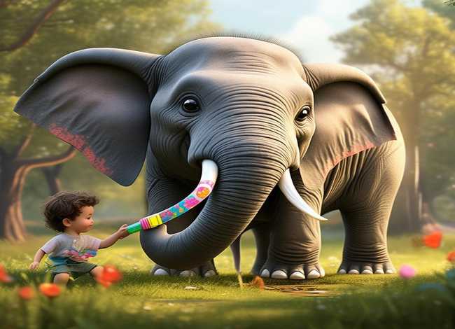儿童故事大象拔牙 - 大象拔牙的故事 儿童故事大象拔牙 - 大象拔牙的故事