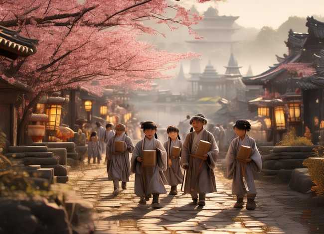 儿童上学古诗、上学古诗词 儿童上学古诗、上学古诗词