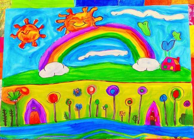 儿童手工画 获奖作品 - 儿童手工画 获奖作品大全