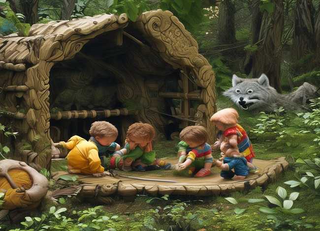 儿童故事陷阱里的狼读后感，陷阱的故事幼儿园