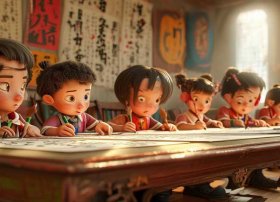 小学生书法故事；适合小学生的书法小故事