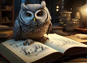 猫头鹰的故事绘本；猫头鹰的故事绘本图片