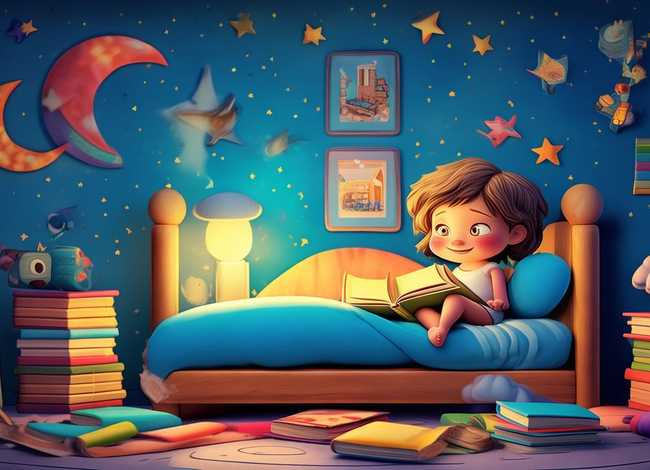 儿童睡前故事文字版插画、儿童绘本睡前故事文字版