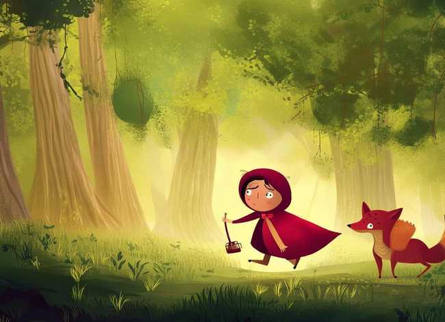 儿童故事小红帽 - 少儿故事小红帽