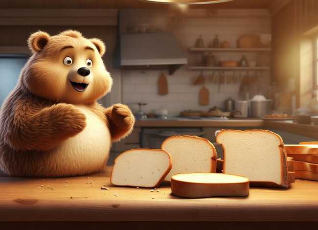 小熊数面包的故事、小熊数面包的故事视频