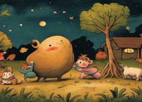 拔萝卜的故事睡前故事；拔萝卜的故事睡前故事大全