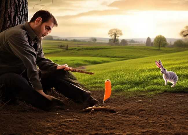 守株待兔故事英文版简短；守株待兔故事简短的英语版