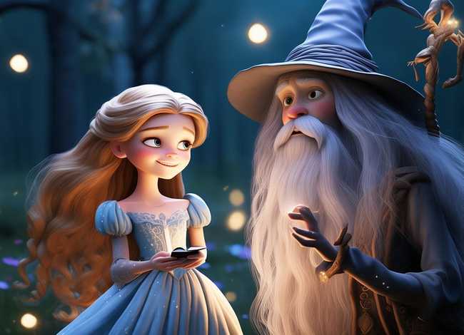 公主与女巫的童话故事，小公主和女巫的故事