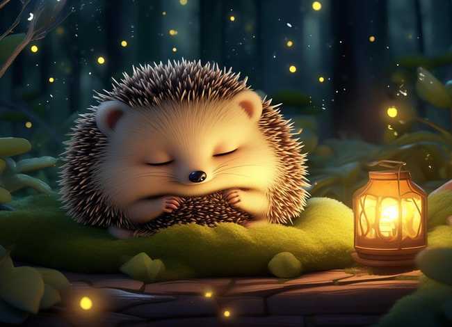 刺猬的故事睡前故事 小刺猬的睡前小故事