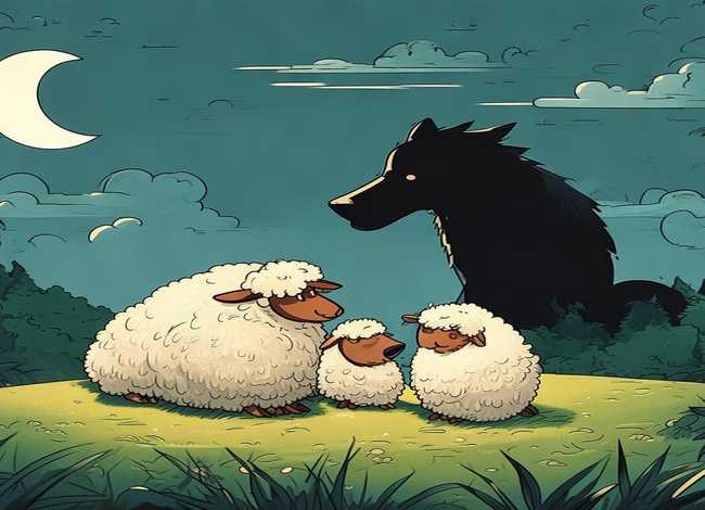 儿童睡前故事三只羊和一只狼;睡前故事三只小羊和一只大灰狼 儿童睡前故事三只羊和一只狼;睡前故事三只小羊和一只大灰狼