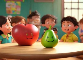 苹果和梨的儿童故事三年级 苹果和梨的故事原句