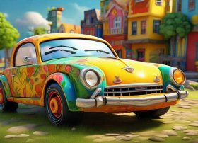 小汽车的故事绘本儿童版，绘本故事小汽车的故事