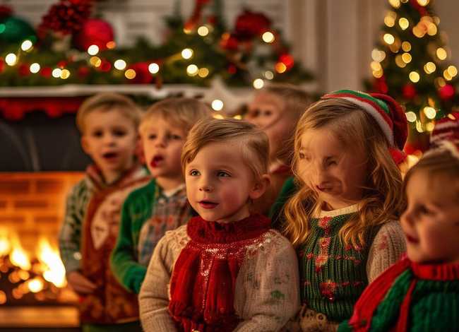 圣诞节儿童合唱视频、圣诞歌曲儿童合唱