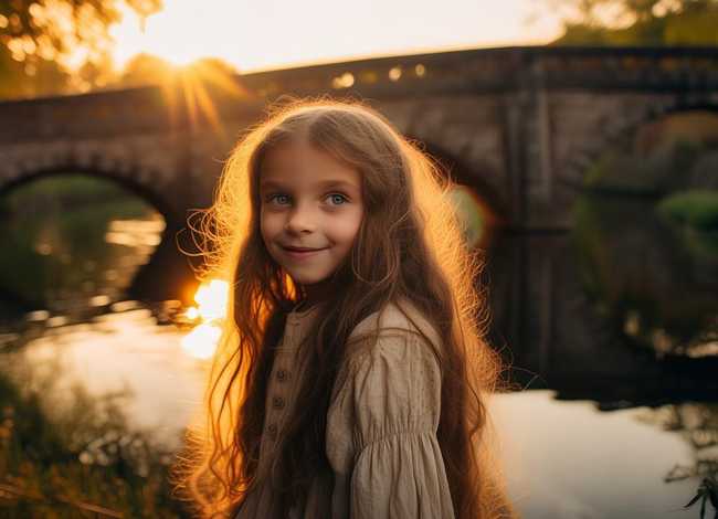 桥边故事小姑娘；桥边故事小姑娘扮演者