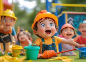 儿童讲劳动节故事带表情动作、幼儿劳动节故事