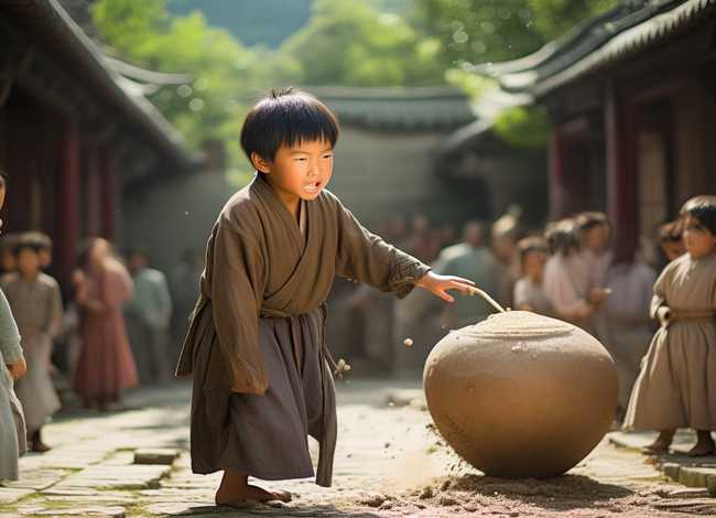 司马光砸缸的故事儿童故事小科 - 司马光砸缸的小故事视频