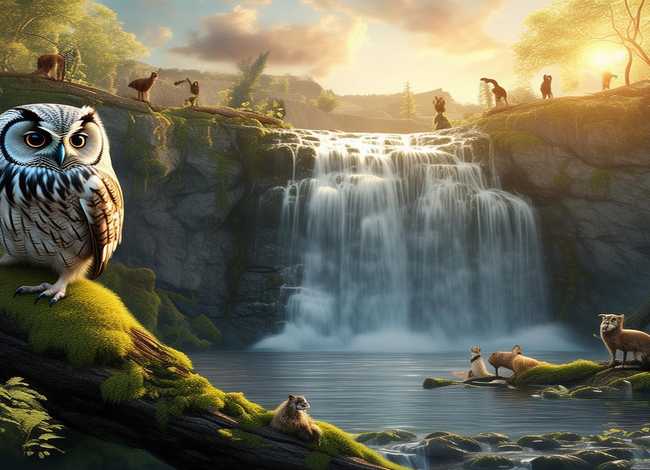 瀑布寓言故事、瀑布寓言故事大全