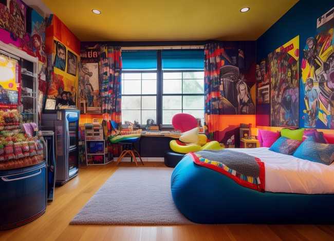 13岁儿童房间布置图片；13岁儿童房间布置图片大全