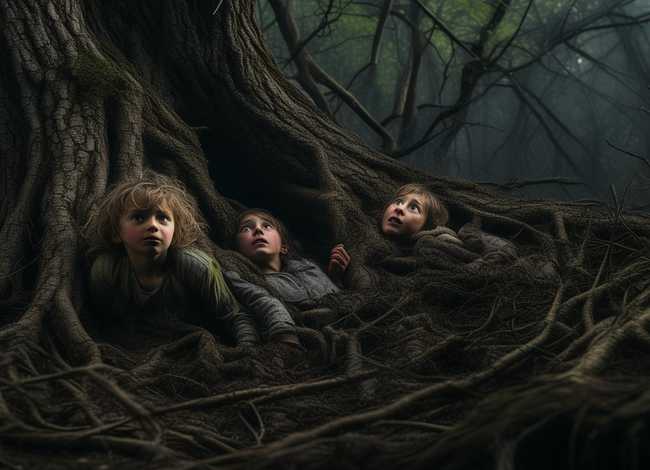 小儿恐怖故事40篇 - 小儿恐怖故事40篇三个孩子被埋在树下