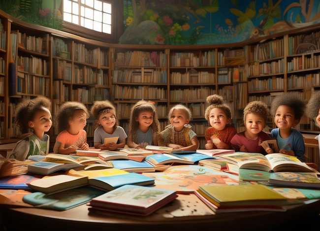 儿童故事图书；儿童故事图书馆