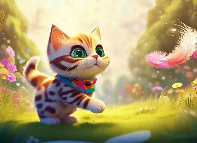 儿童故事淘气猫；幼儿故事淘气的小猫