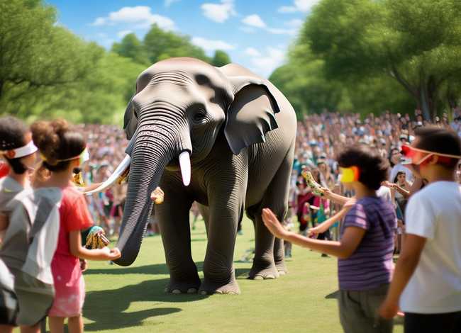 儿童故事盲人摸象的故事、播放盲人摸象的故事