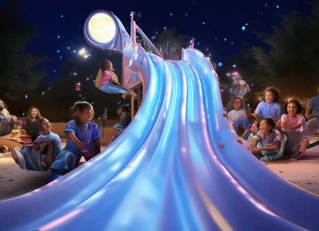 儿童睡前故事滑梯 - 滑滑梯睡前故事