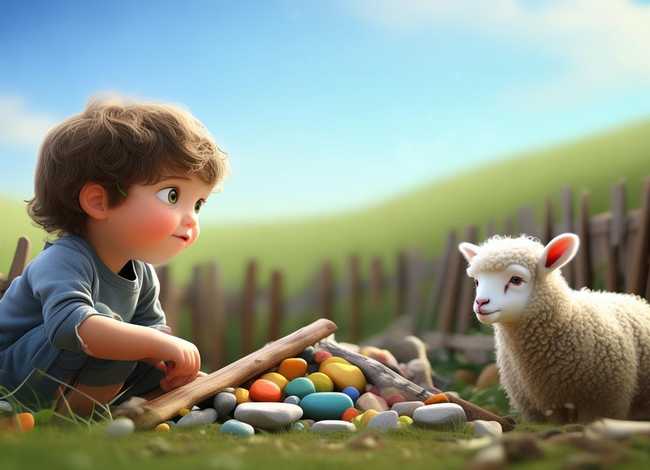 儿童故事亡羊补牢打印，亡羊补牢的幼儿故事