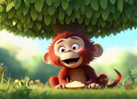 讲故事猴吃西瓜；猴吃西瓜讲故事音频