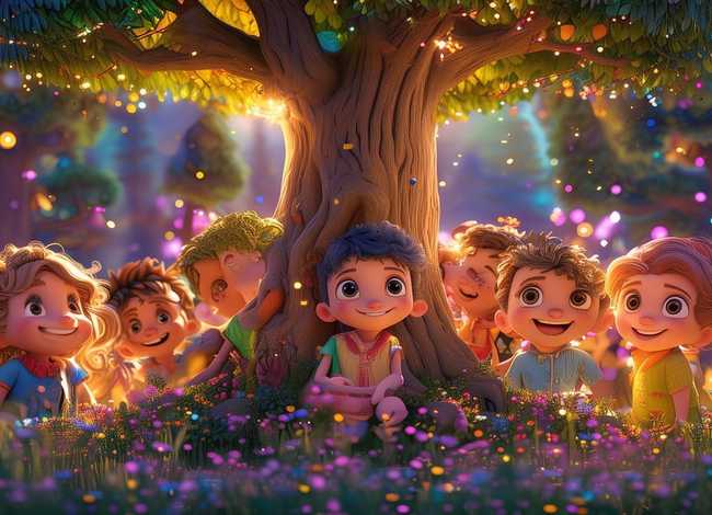 创编童话故事幼儿园；幼儿童话创编600字