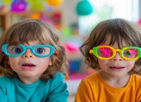 儿童对眼图片（儿童对眼图片搞笑）