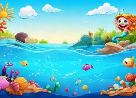 大海儿童画图片大全（大海儿童画图片大全简单）