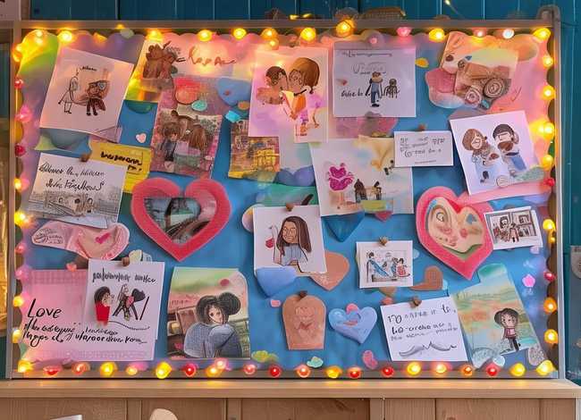 以爱为主题的黑板报(以爱为主题的黑板报图片) 以爱为主题的黑板报(以爱为主题的黑板报图片)