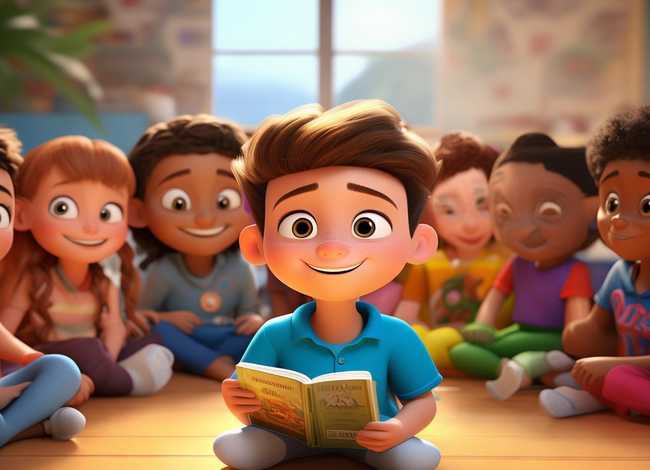 《微笑待人》儿童故事 - 微笑待人的故事