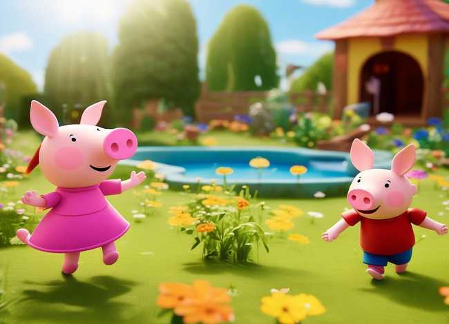 小猪佩奇故事简介、小猪佩奇故事简介正面是什么样子
