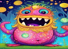 怪物儿童绘本故事（怪物的绘本故事）