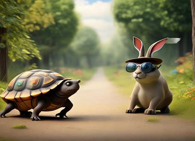 儿童讲故事龟兔赛跑带动作；少儿故事龟兔赛跑讲解