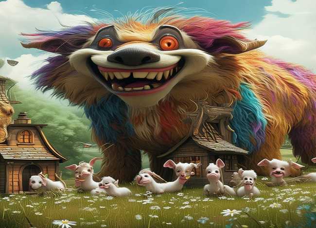 狼和七只小山羊故事夸张的点,狼和七只小山羊故事夸张的点子 狼和七只小山羊故事夸张的点,狼和七只小山羊故事夸张的点子