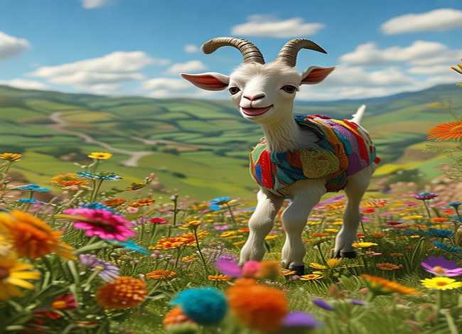 机灵的小山羊儿童故事、机灵的小山羊故事视频 机灵的小山羊儿童故事、机灵的小山羊故事视频