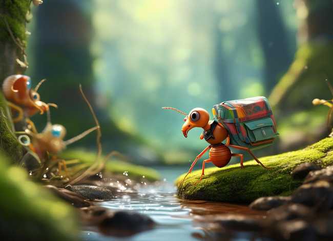 历险故事 蚂蚁历险故事