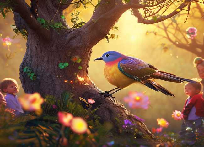儿童故事鸟树赏析 鉴赏幼儿故事鸟树