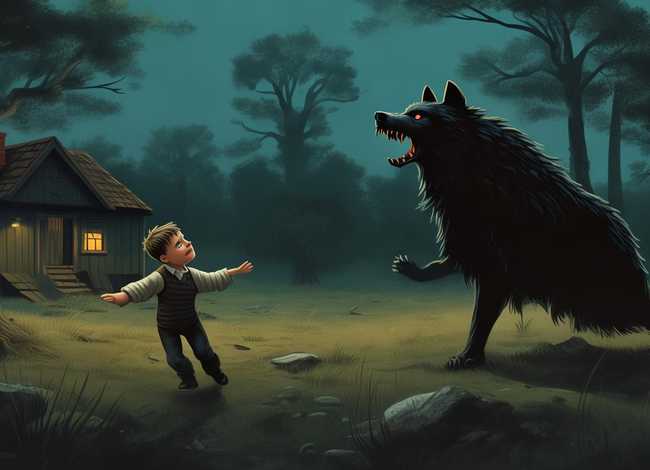 睡前故事狼来了文字版、睡前小故事狼来了