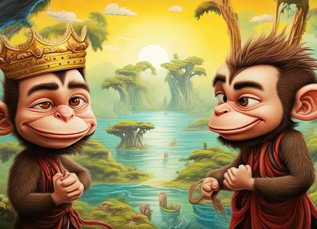 真假美猴王儿童故事、少儿故事真假美猴王