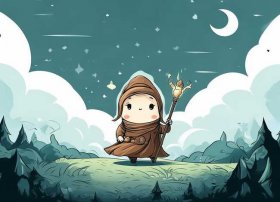 神话故事插画简单 - 神话故事插画简单图片