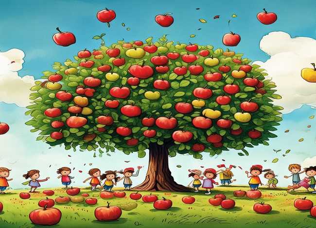 关于苹果的儿童故事（关于苹果的故事幼儿）