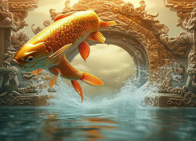 鲤鱼跃龙门故事视频；鲤鱼跃龙门故事视频大全