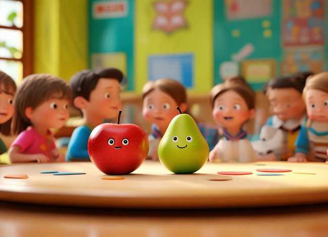 苹果和梨的儿童故事三年级 苹果和梨的故事原句 苹果和梨的儿童故事三年级 苹果和梨的故事原句